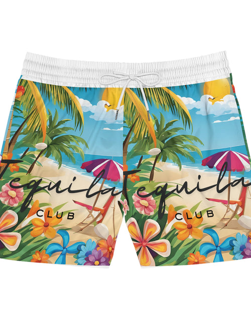 Load image into Gallery viewer, Men&#39;s Mid-Length Swim Shorts (AOP)
